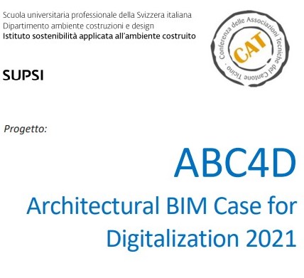 PROGETTO ABC4D – Architectural BIM Case for Digitalization